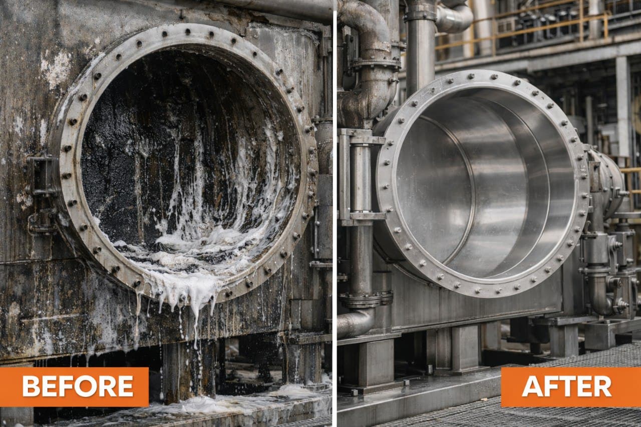 Industrial Cleaning benefits image